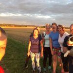 Anne Hutchison – September runs with dog
