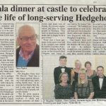 Clare Davies – Gala Dinner Nov’16 Article & photo